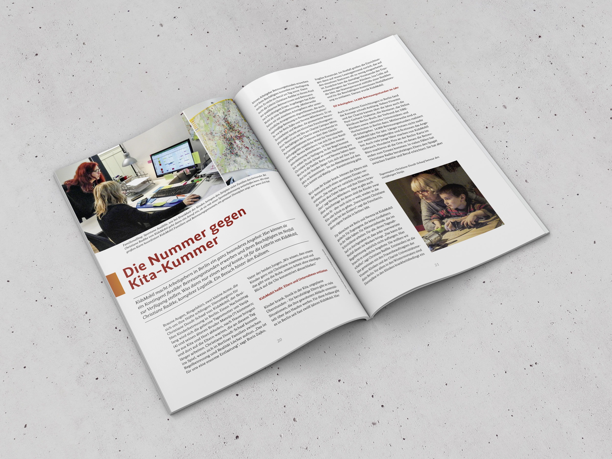 BMFSFJ – Erfolgsfaktor Familie – Magazin "Geht doch!" | Editorial Design / Corporate Publishing