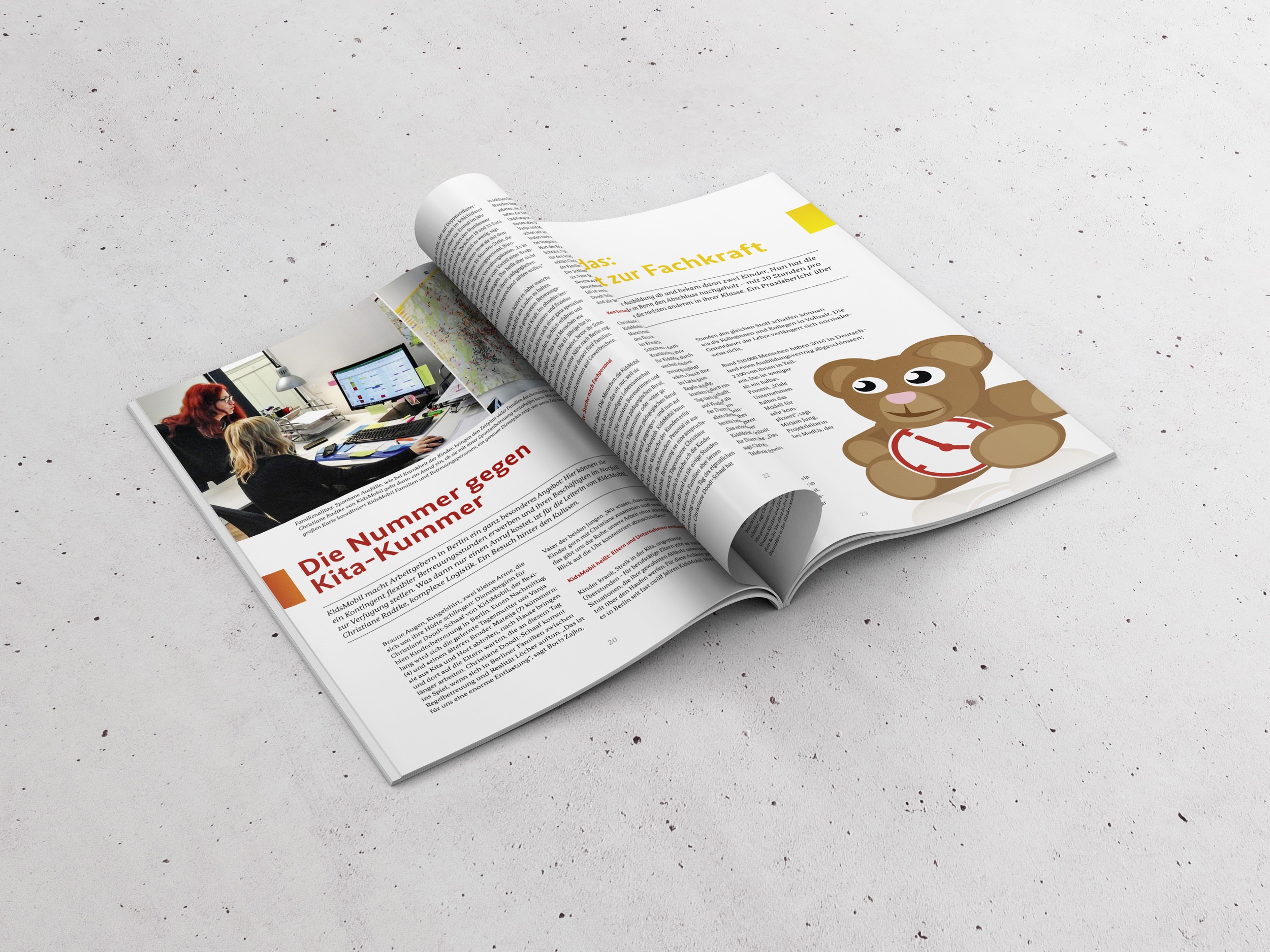 BMFSFJ – Erfolgsfaktor Familie – Magazin "Geht doch!" | Editorial Design / Corporate Publishing